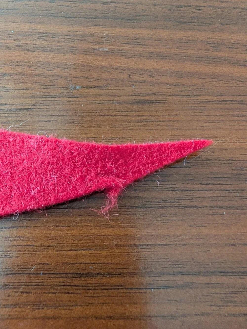 Stanford University Red Felt Pennant Pre Owned Tip Damage